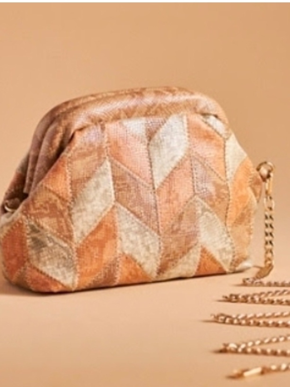Patchwork Clutch
Anthopologie
NWT